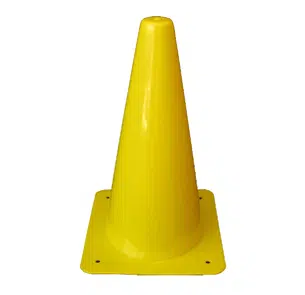 Witches Hat Cones - 18 inch Yellow