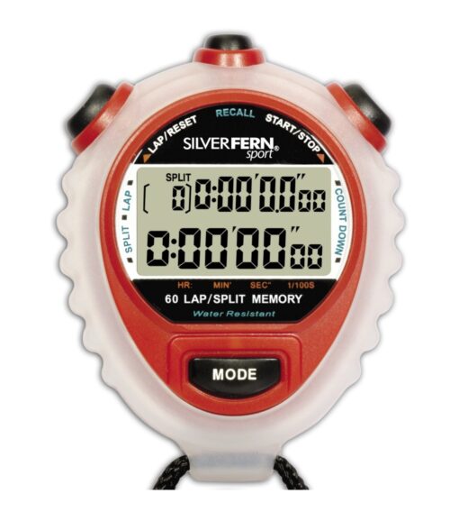 Silverfern 60 Lap memory stopwatch