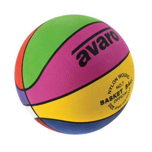 Avaro Rainbow Basketball Size 7