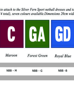 Silver Fern Bib Patch Set