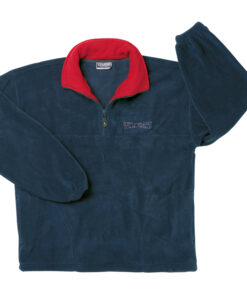 Alternative view of BMV Contrast 1/2 Zip Fleece Size XS-M