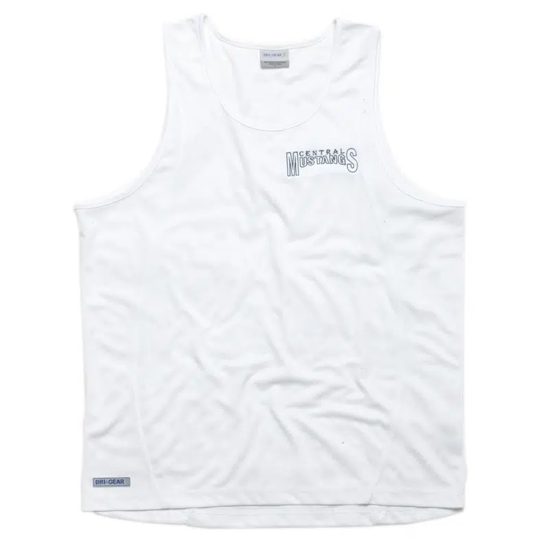 BMV Dri Gear Plain Singlet - Mens Sizes S-5XL - Image 3