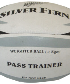 Silver Fern weighted(1.1kg) training pass ball
