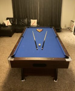 Alternative view of 8 Foot Pool Table with Auto Return