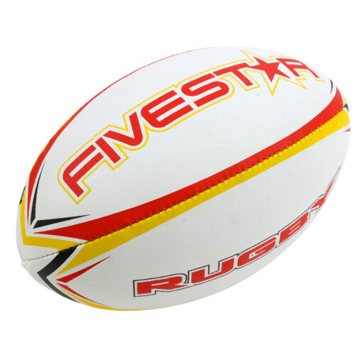 Rubber Rugby Ball 5 Star - Image 2