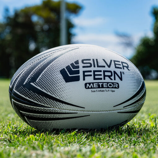 SILVER FERN METEOR MATCH BALL - SIZE 5 - Image 2