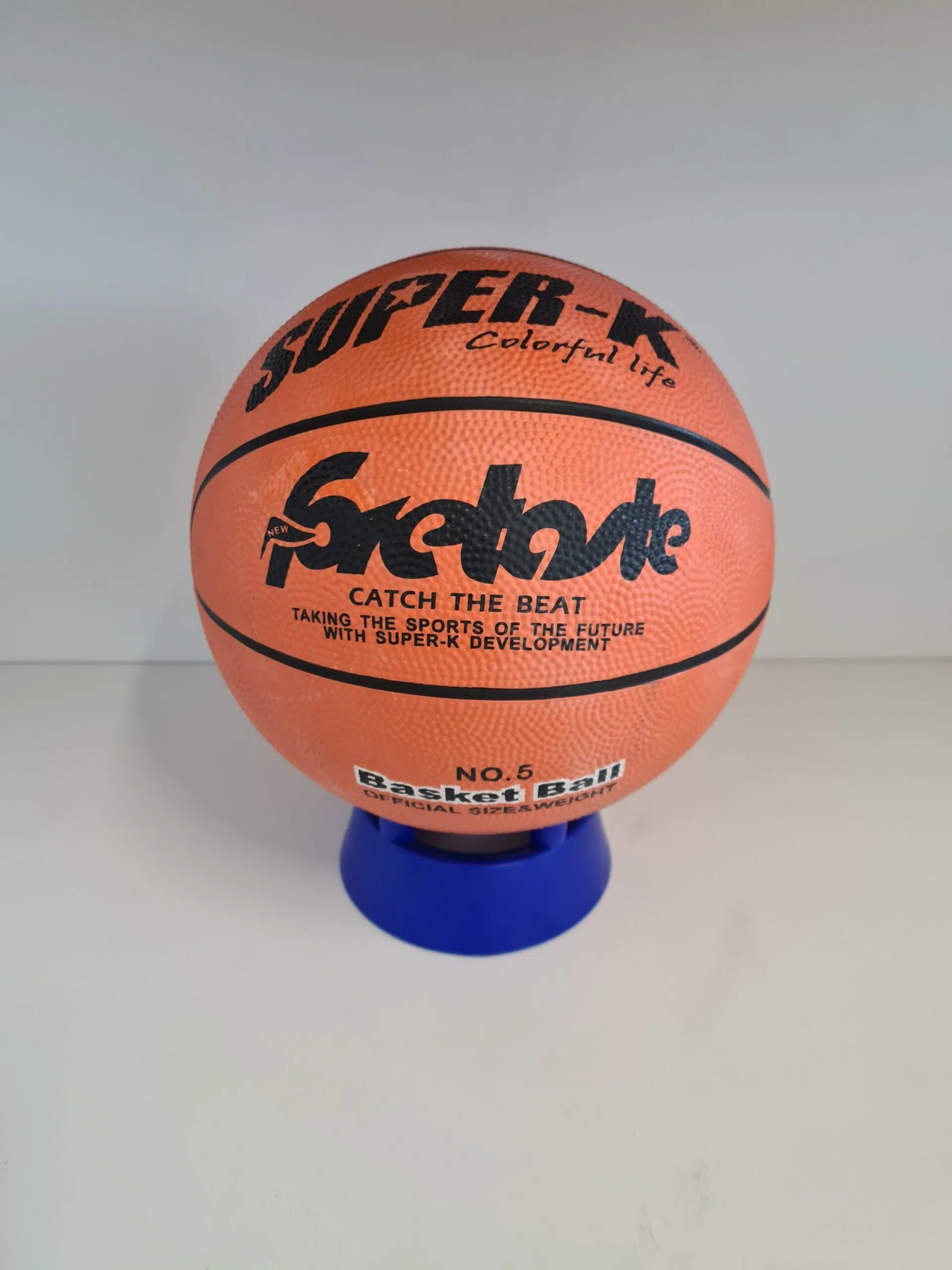 Super-K Rubber Basketball Size 5