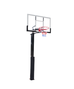 Mizaka 022TG Inground Basketball System Tempered Glass Backboard