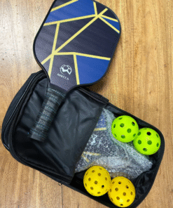 Alternative view of Pickleball 2 Player set with 4 balls