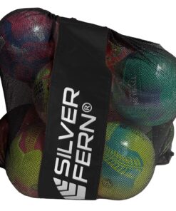 Silver Fern Mesh Ball Carry Bag