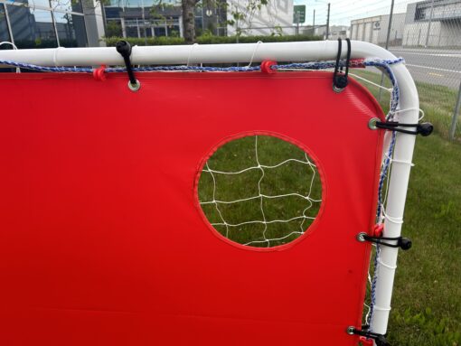 Multi-purpose Steel Soccer Goal and Rebounder - 1.8m x 1.2m - Image 6