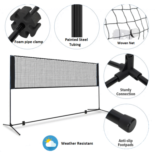 Portable Badminton Net - Image 2