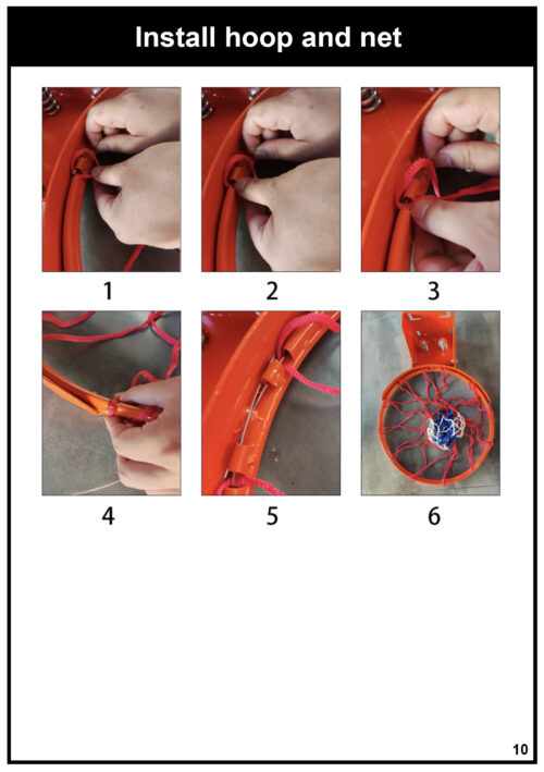 Extra Heavy Duty Sprung Basketball Hoop - Image 4